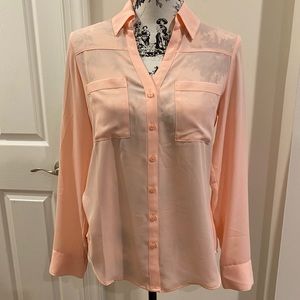 Express peach portofino shirt